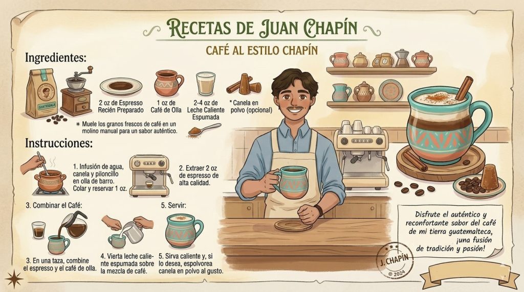 Juan Chapín - Receta No1. con café de olla
