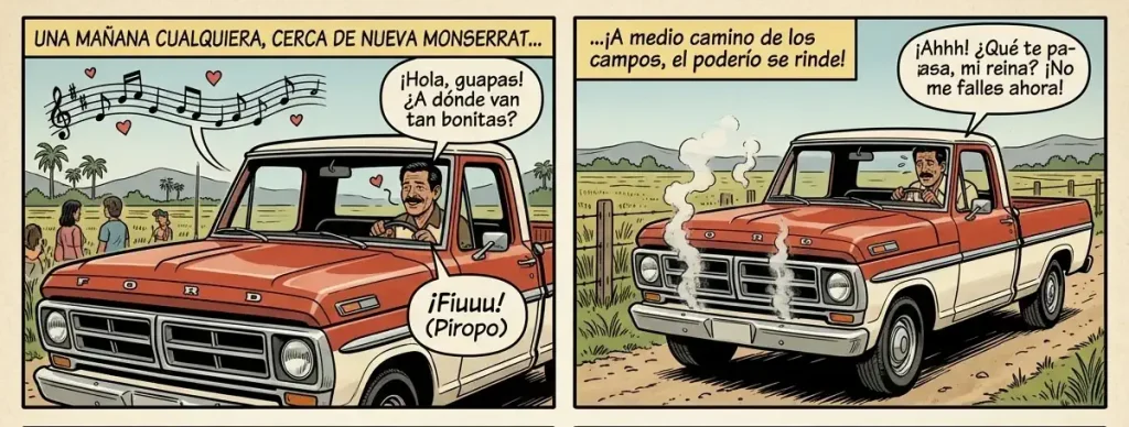 Tío Quique - Chofer y mecánico